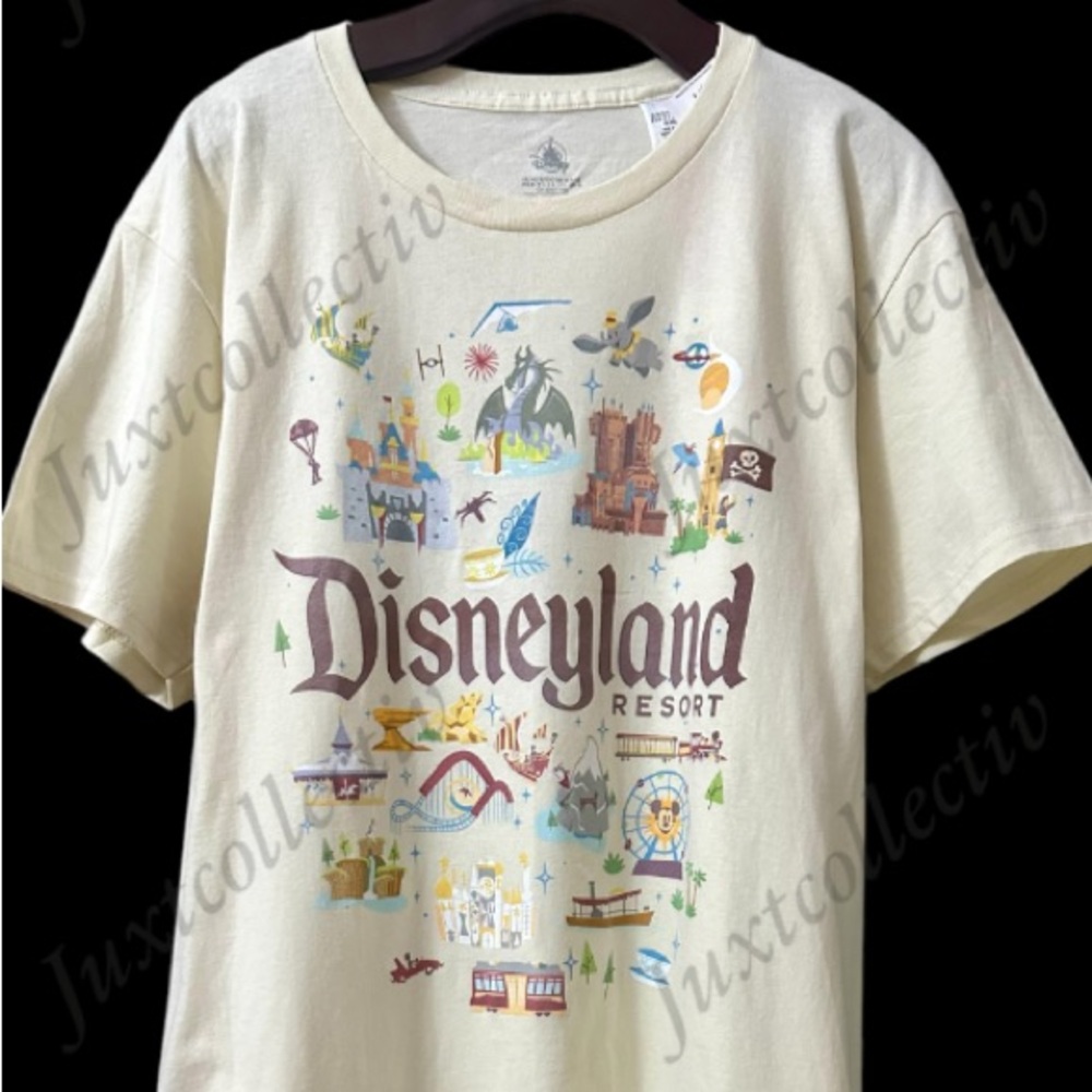 NWT Disney Parks Disneyland Attractions T-Shirt